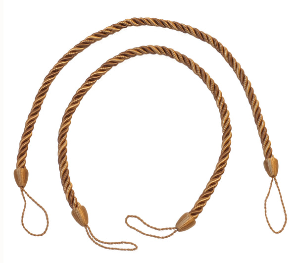 DÉCOPRO Beautifully Handcrafted Curtain and Drapery Decorative Rope Tieback, Spread 26