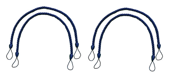 DÉCOPRO Beautifully Handcrafted Curtain and Drapery Decorative Rope Tieback, Spread 26