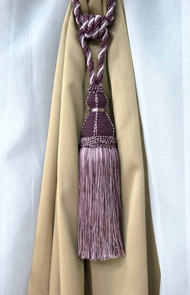 DÉCOPRO Elegant Large Tassel Tieback for Curtains & Draperies, Tassel Length 12