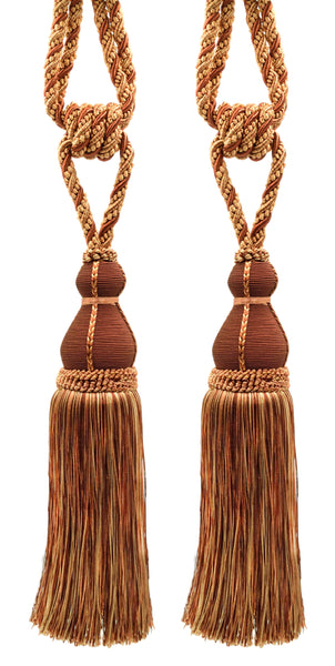 DÉCOPRO Elegant Large Tassel Tieback for Curtains & Draperies, Tassel Length 12