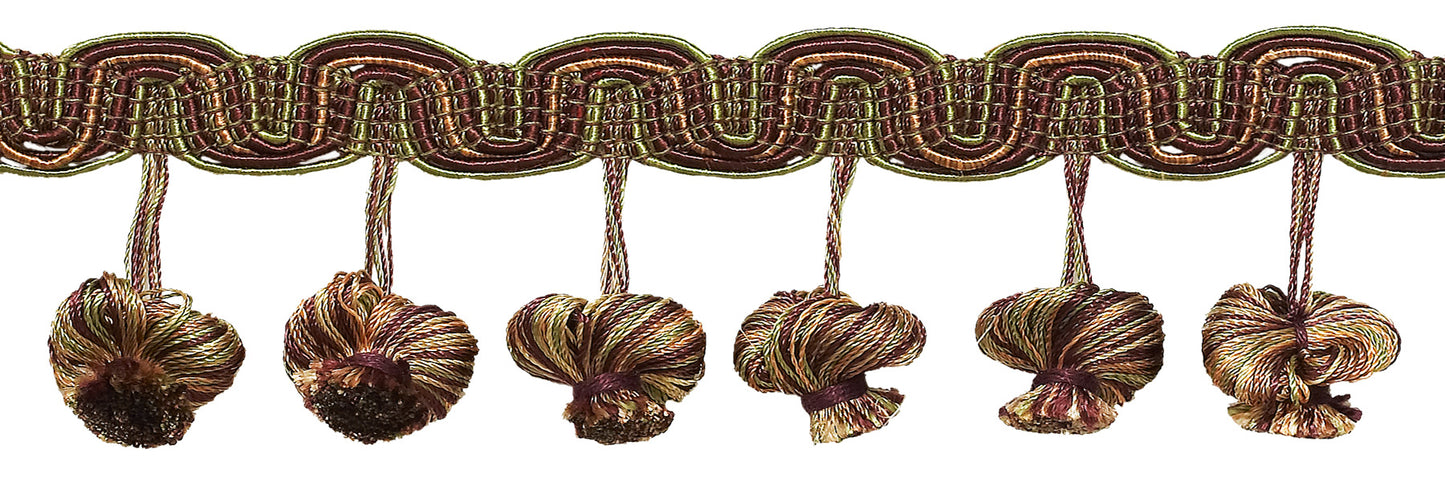 #Color_Rose Olive Green Multicolor (Color# 7346)