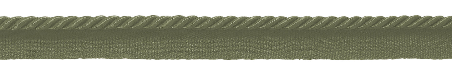 24 Yard Package / Small 3/16 inch Basic Trim Decorative Rope / Style# 0316S (21976) / Color: Beaver Green - L80 / 72 Ft / 21.9 Meters - DecoPro