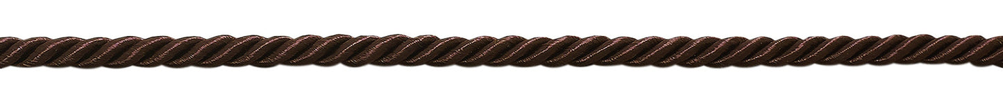 16 Yard Value Pack of Small 3/16 inch Basic Trim Decorative Rope (Brown), Style# 0316NL Color: MOCHA - D2 (50 Feet / 15M) - DecoPro