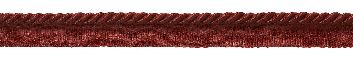 Small 3/16 inch Basic Trim Lip Cord (Cherry Red), Sold by The Yard , Style# 0316S Color: CHERRY RED -E13 - DecoPro