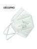 Pack of 60 Disposable KN95 Face Masks, Mouth & Nose Safety Protection, 5-Layer Filter Barrier / Manufactured for and Sold Exclusively by DecoPro / Specified by FDA on EUA List / KN95c