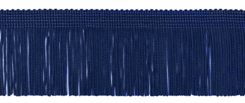11 Yard Value Pack of 2 Inch Chainette Fringe Trim / Style# CF02, Color: Navy Blue - J3 (32.5 Ft / 10M)