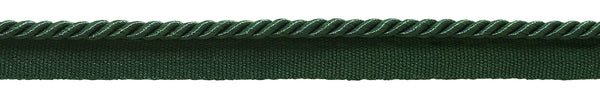 Small 3/16 inch Basic Trim Lip Cord (Hunter Green), Sold by The Yard , Style# 0316S Color: HUNTER GREEN - G10