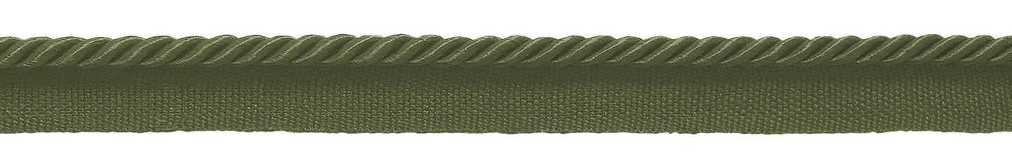 Small Green Mist 3/16 inch Cord with Lip / Style# 0316S (21976) / Color: L47 / Sold by The Yard - DecoPro