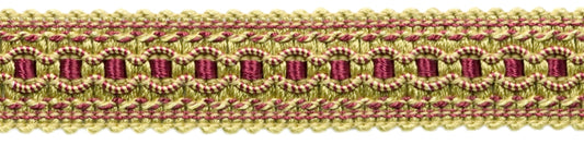 #Color_Burgundy Gold Red Multicolor (Color# 1253)