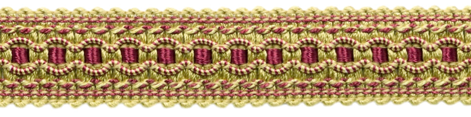 #Color_Burgundy Gold Red Multicolor (Color# 1253)