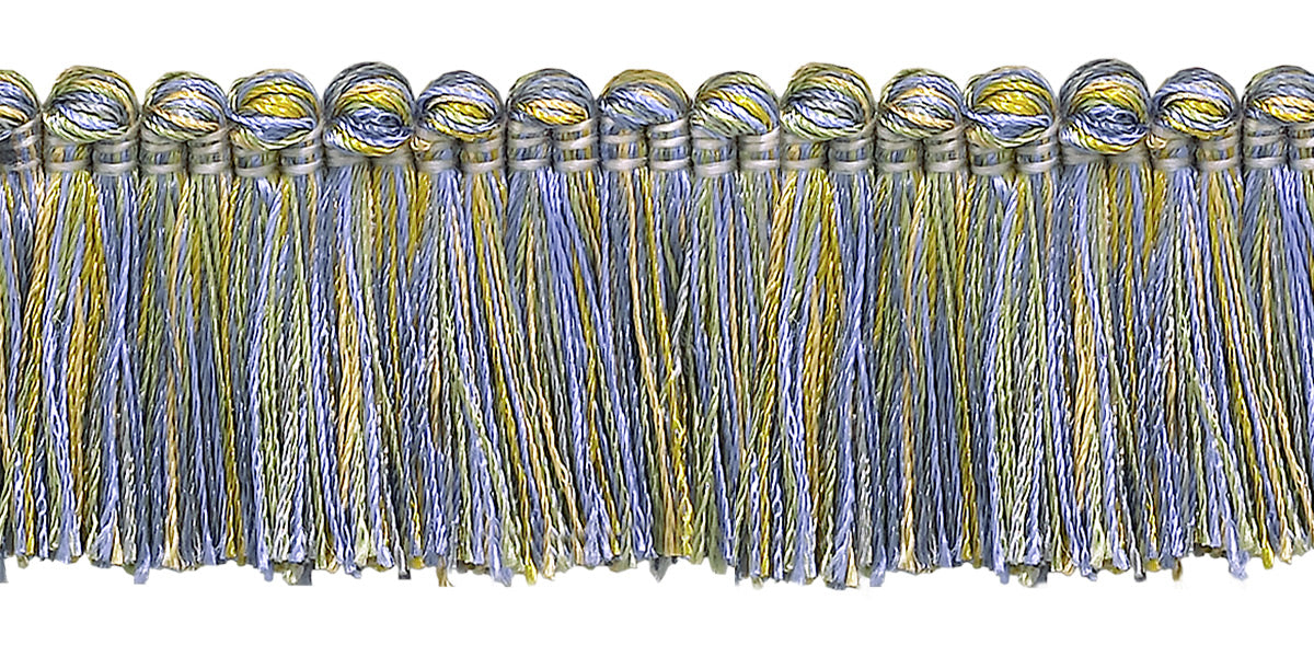 1-3/4 Inch Brush Fringe Trim - 6 Yards For Sewing, Crafts, Home Decor
