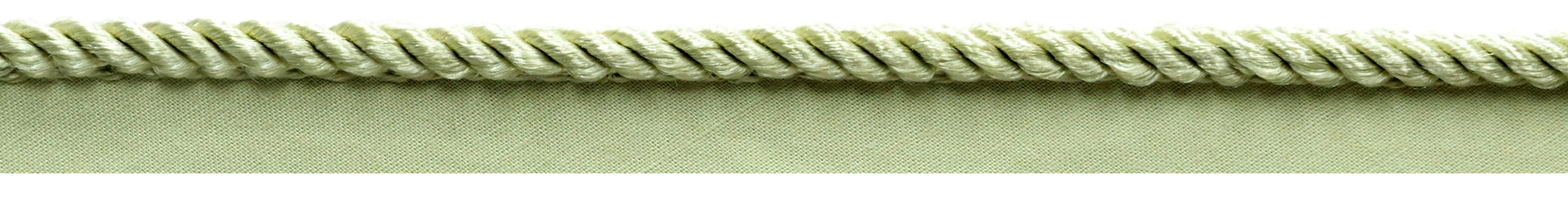 SWATCH of Small Green Mist 3/16 inch Cord With Lip / Style# 0316S (21976) / Color: L47 - DecoPro