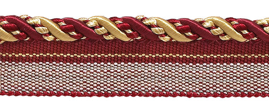 #Color_Burgundy Gold Red Multicolor (Color# 1253)