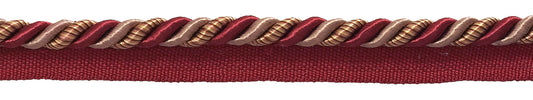 #Color_Taupe Burgundy Red Multicolor (Color# 8612)