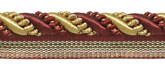 #Color_Burgundy Gold Red Multicolor (Color# 1253)