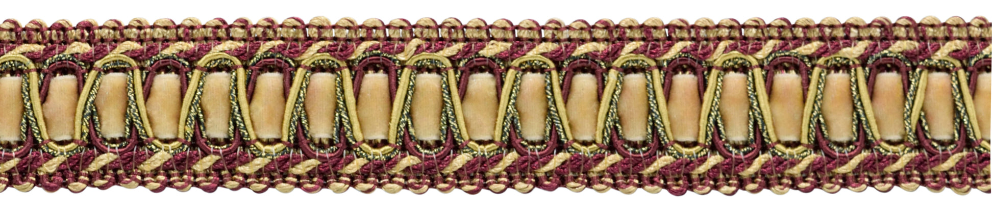 #Color_Burgundy Gold Red Multicolor (Color# 1253)