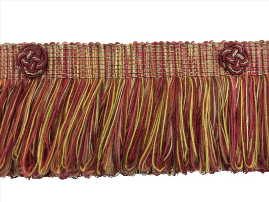 #Color_Taupe Burgundy Red Multicolor (Color# 8612)