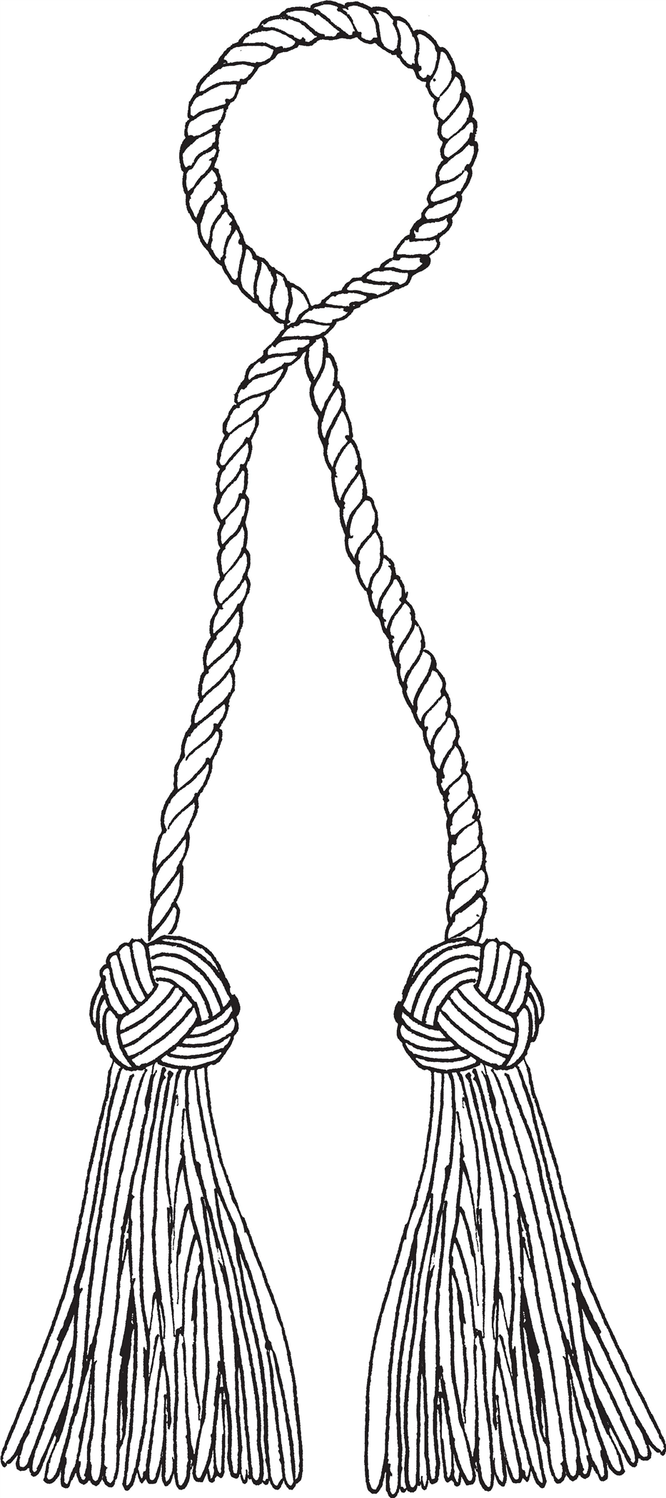 DÉCOPRO Turkish Head Double Tassel Curtain and Drapery Tieback / Holdback, 3 3/4" (9.5cm), 27" (68.5cm) # BHCT, Antique Gold #C4 (Dark Yellow Gold) | Set of 12 - DecoPro