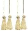 DÉCOPRO Turkish Head Double Tassel Curtain and Drapery Tieback / Holdback, 3 3/4