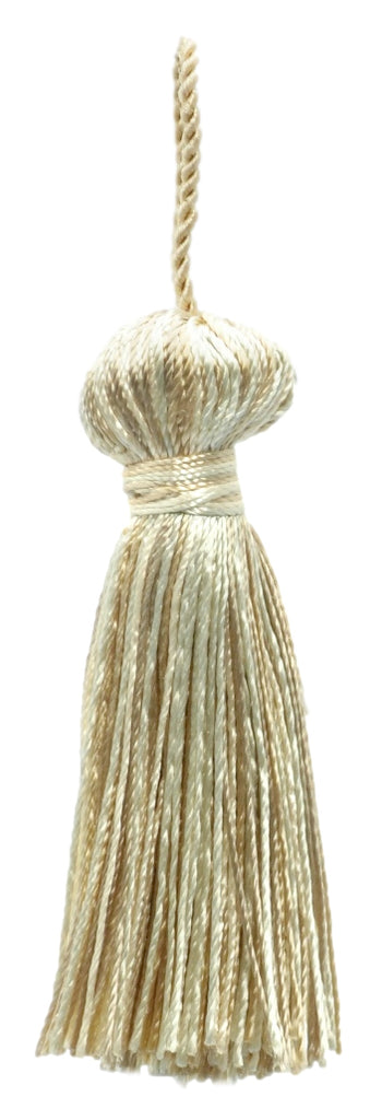 French Blue Craft Tassels - 3 Inch Set Of 2 Rayon Tassels For Home Decor