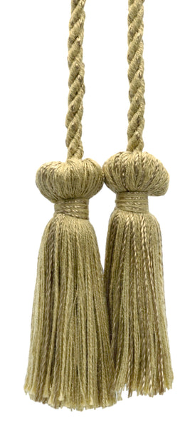 DÉCOPRO Decorative Double Tassel Curtain and Drapery Tieback / Holdback, 3