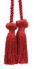 DÉCOPRO Decorative Double Tassel Curtain and Drapery Tieback / Holdback, 3