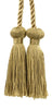 Decorative Double Tassel Curtain and Drapery Tieback / Holdback, 3