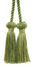 DÉCOPRO Decorative Double Tassel Curtain and Drapery Tieback / Holdback, 3