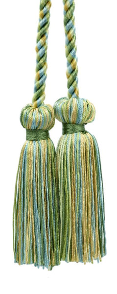 DÉCOPRO Decorative Double Tassel Curtain and Drapery Tieback / Holdback, 3