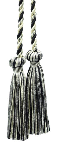 DÉCOPRO Decorative Double Tassel Curtain and Drapery Tieback / Holdback, 3