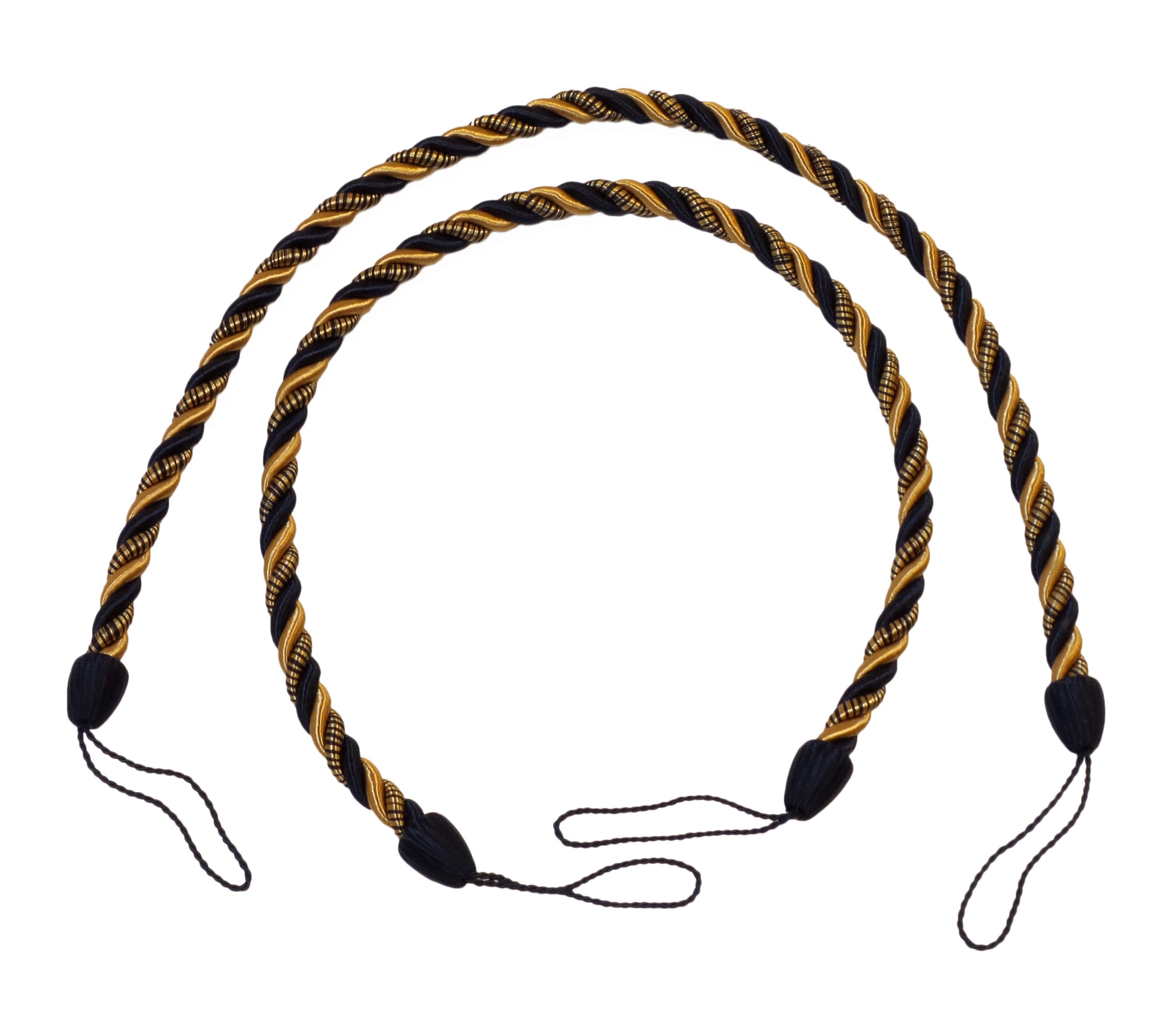 Chairties Rope Beautifully Handcrafted Curtain and Drapery Decorative Rope Tieback ...