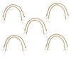 DÉCOPRO Beautifully Handcrafted Curtain and Drapery Decorative Rope Tieback, Spread 26