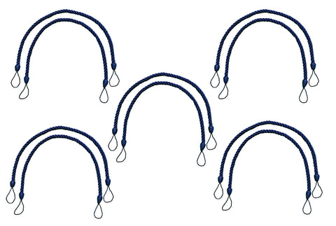 DÉCOPRO Beautifully Handcrafted Curtain and Drapery Decorative Rope Tieback, Spread 26