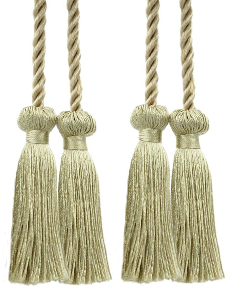 DÉCOPRO Decorative Double Tassel Curtain and Drapery Tieback / Holdback, 3