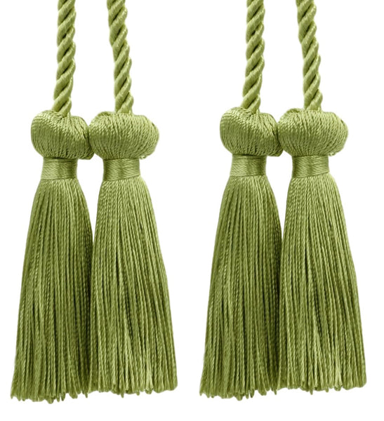 DÉCOPRO Decorative Double Tassel Curtain and Drapery Tieback / Holdback, 3