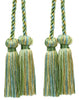 DÉCOPRO Decorative Double Tassel Curtain and Drapery Tieback / Holdback, 3