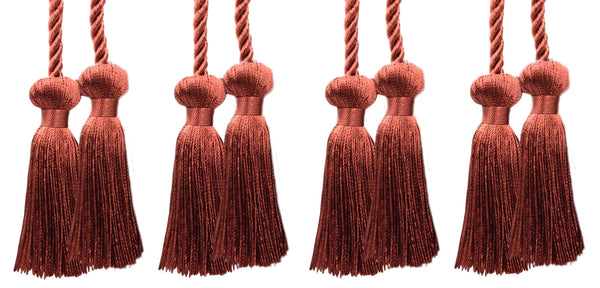 DÉCOPRO Decorative Double Tassel Curtain and Drapery Tieback / Holdback, 3