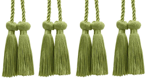DÉCOPRO Decorative Double Tassel Curtain and Drapery Tieback / Holdback, 3