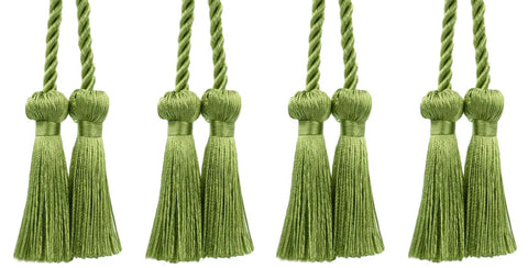 DÉCOPRO Decorative Double Tassel Curtain and Drapery Tieback / Holdback, 3