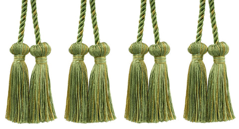 DÉCOPRO Decorative Double Tassel Curtain and Drapery Tieback / Holdback, 3
