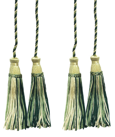 DÉCOPRO Decorative Chainette Double Tassel Curtain and Drapery Tieback / Holdback, 4