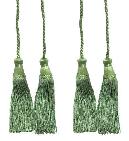 DÉCOPRO Decorative Chainette Double Tassel Curtain and Drapery Tieback / Holdback, 4
