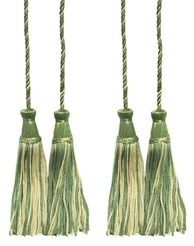 DÉCOPRO Decorative Chainette Double Tassel Curtain and Drapery Tieback / Holdback, 4