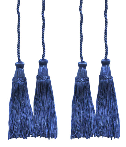 DÉCOPRO Decorative Chainette Double Tassel Curtain and Drapery Tieback / Holdback, 4