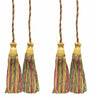 DÉCOPRO Decorative Chainette Double Tassel Curtain and Drapery Tieback / Holdback, 4