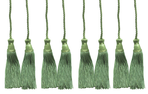 DÉCOPRO Decorative Chainette Double Tassel Curtain and Drapery Tieback / Holdback, 4