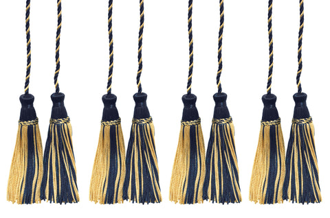 DÉCOPRO Decorative Chainette Double Tassel Curtain and Drapery Tieback / Holdback, 4