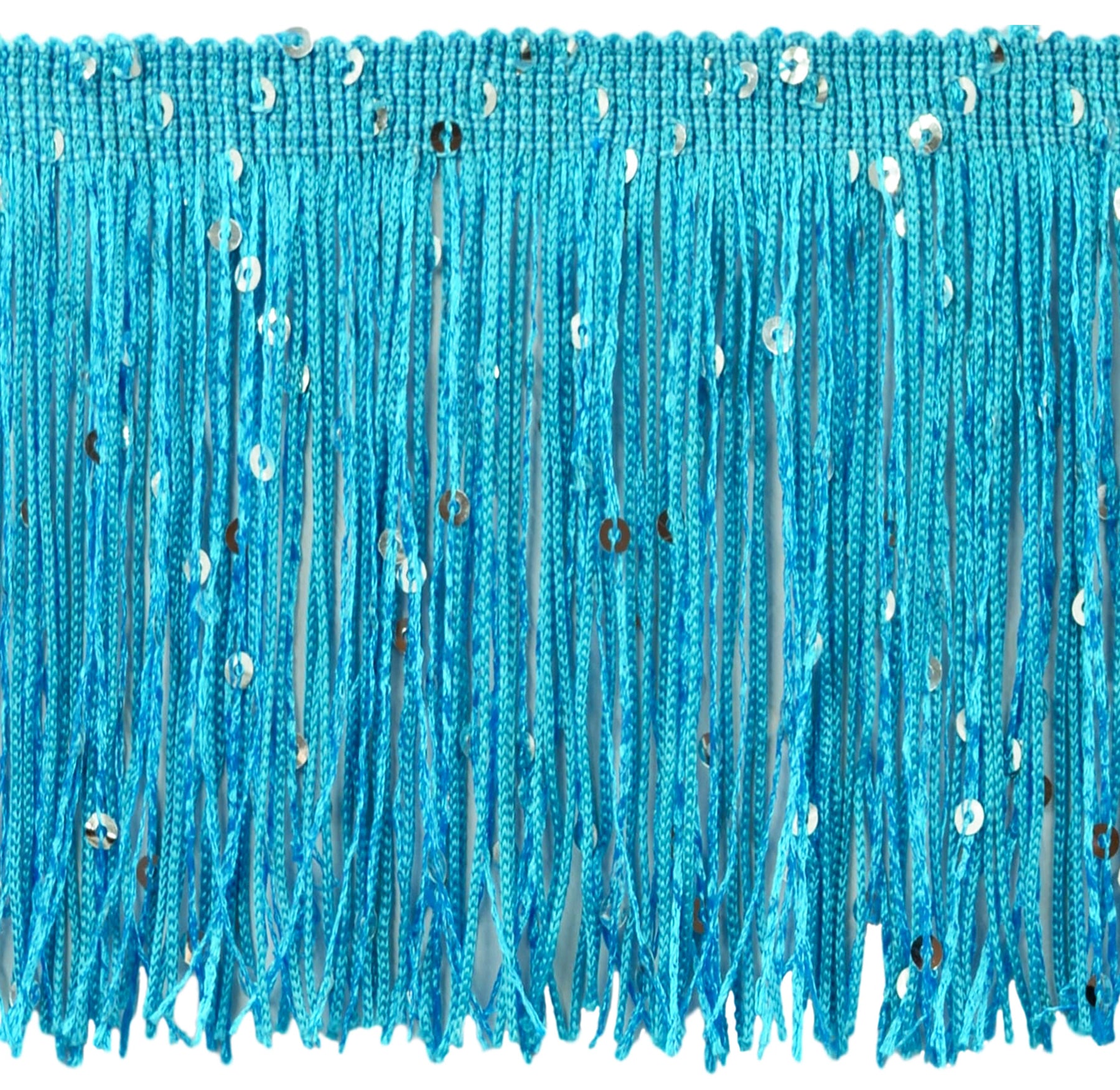 #Color_Turquoise Blue with Sequins (Color# 04)