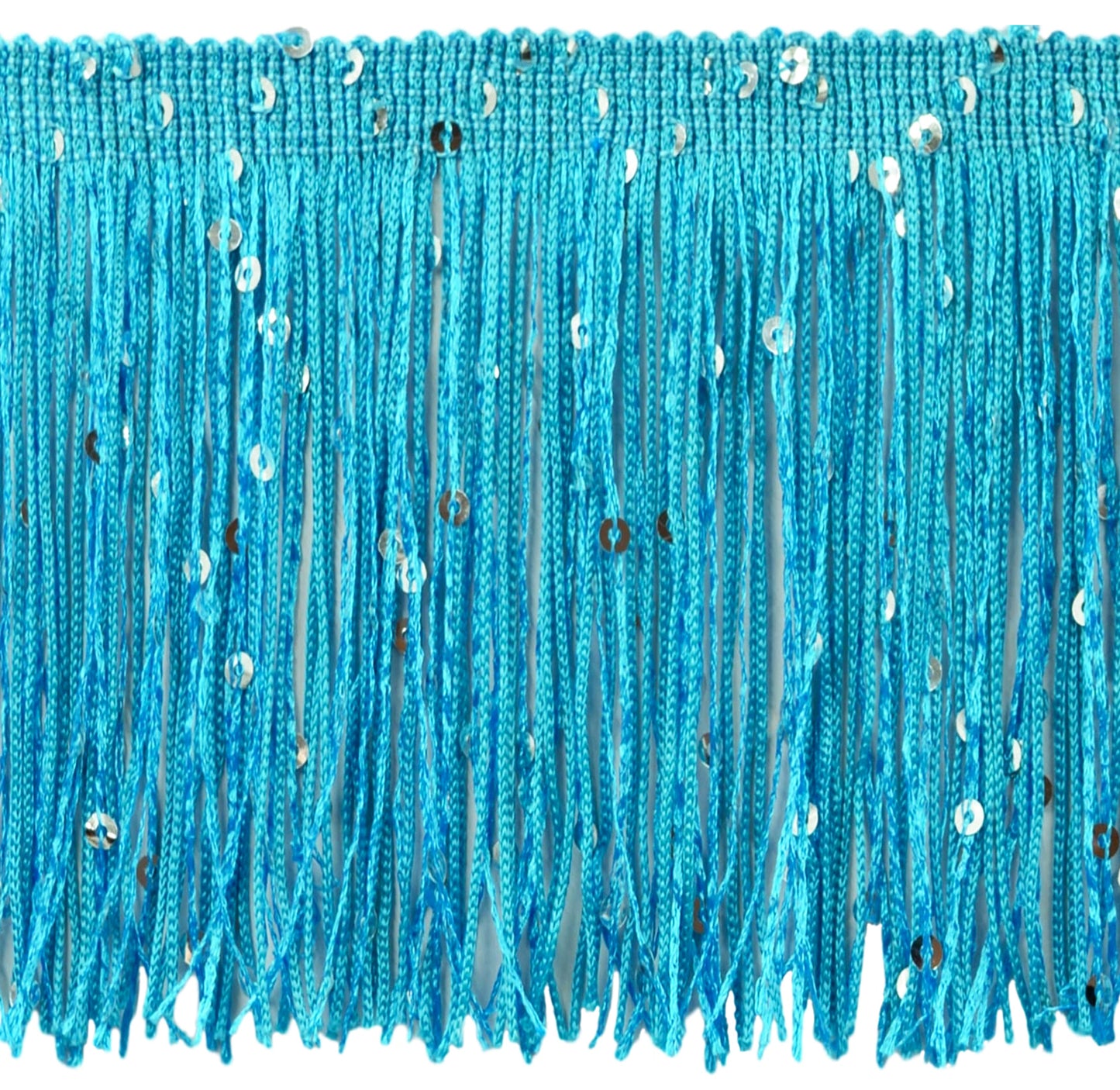 #Color_Turquoise Blue with Sequins (Color# 04)