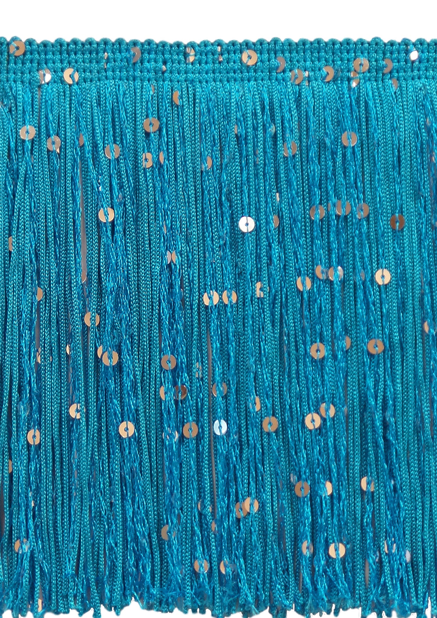 #Color_Turquoise Blue with Sequins (Color# 04)